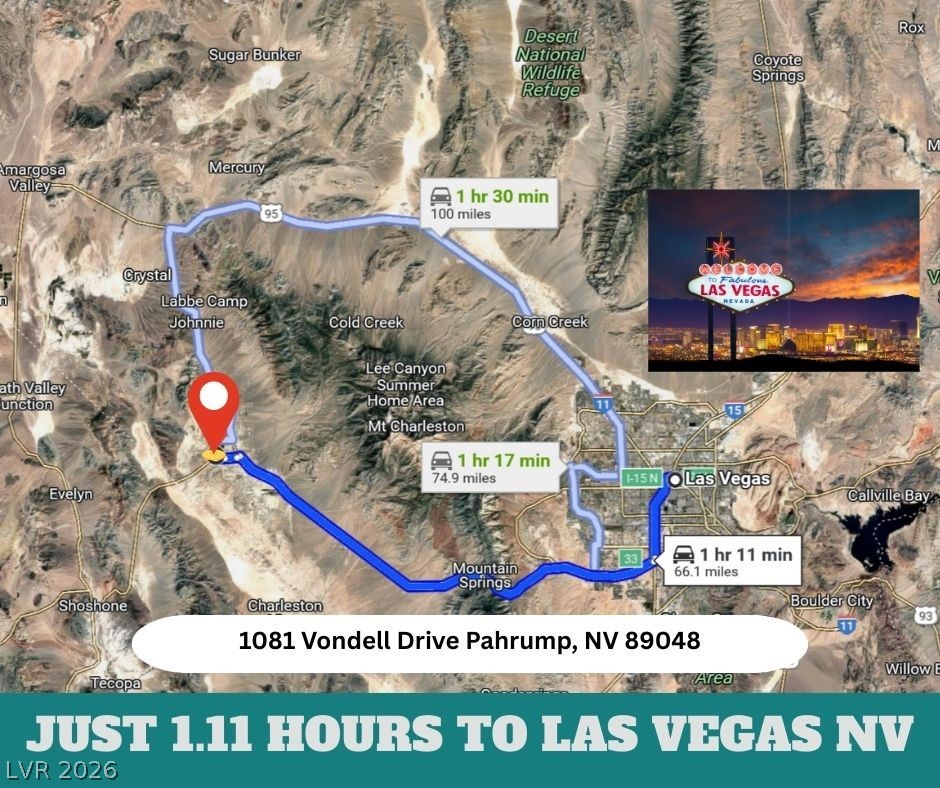1081 Vondell Drive Pahrump NV 89048