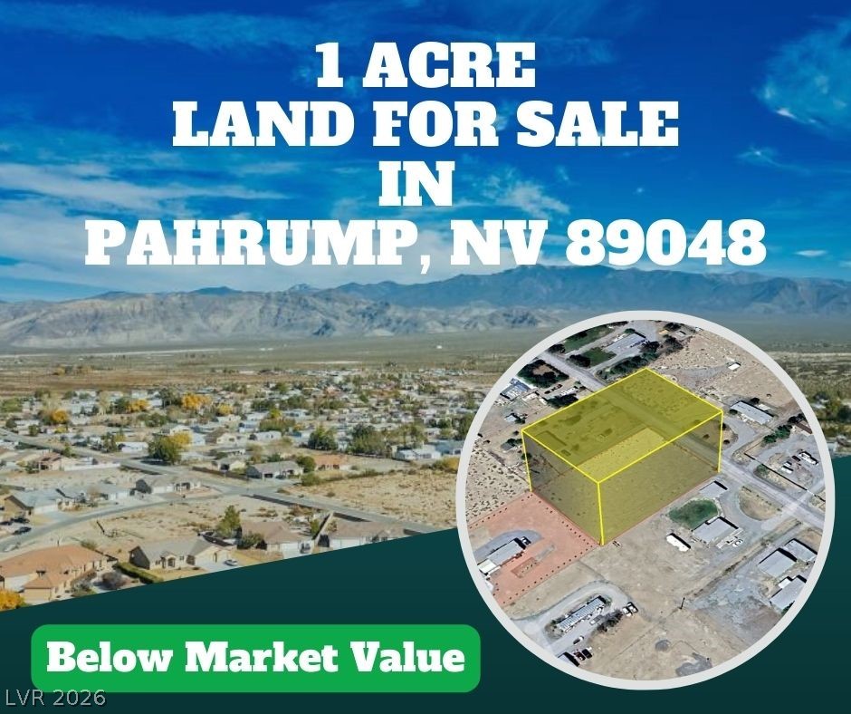 1081 Vondell Drive Pahrump NV 89048
