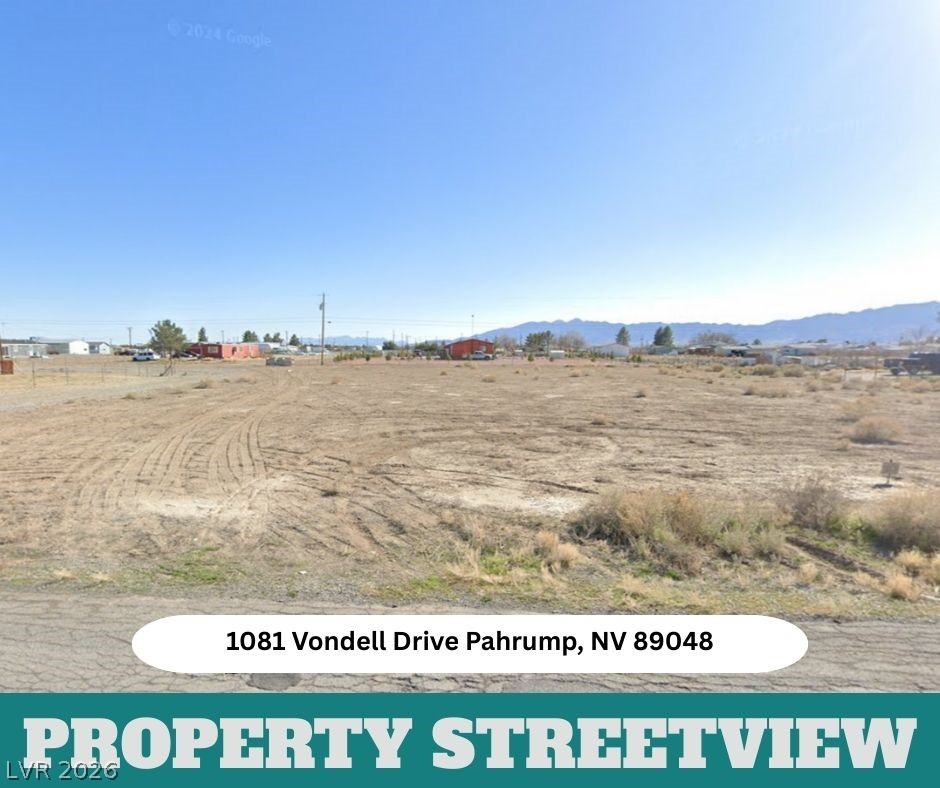 1081 Vondell Drive Pahrump NV 89048