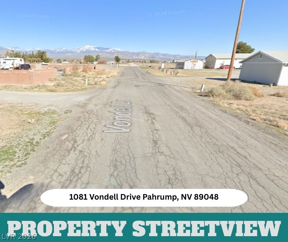 1081 Vondell Drive Pahrump NV 89048