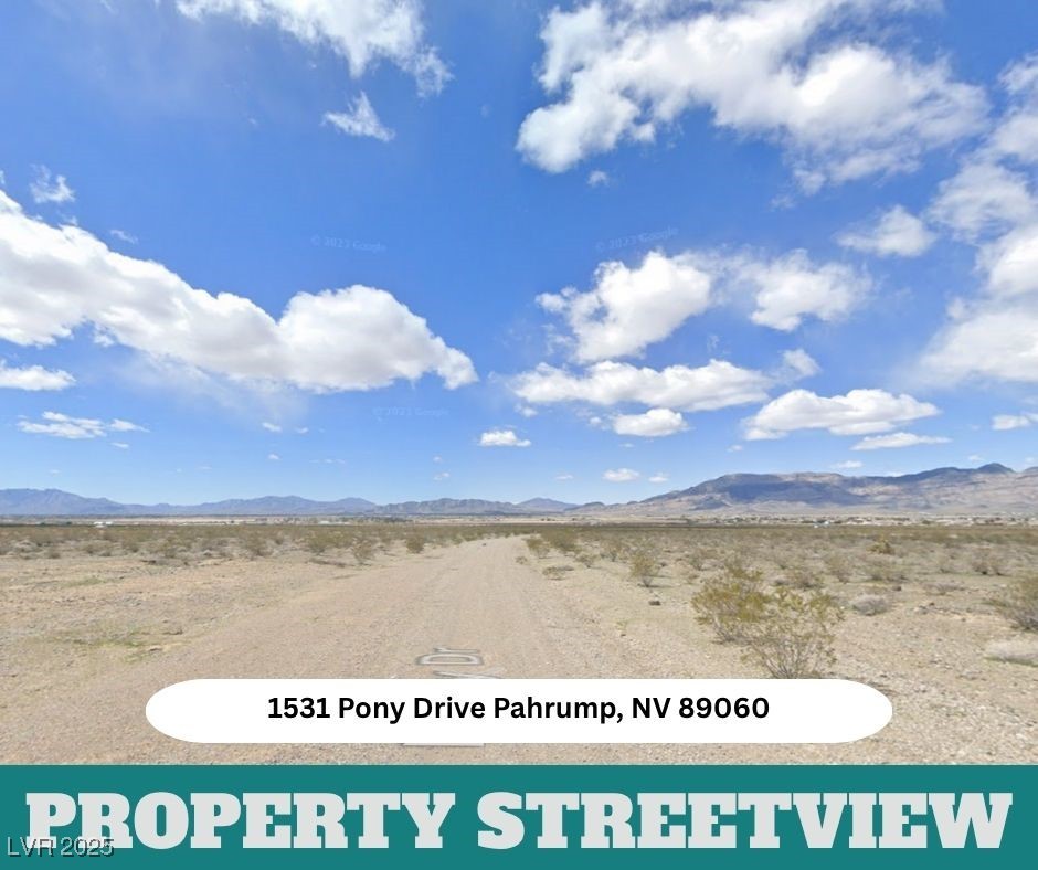1531 Pony Drive Pahrump NV 89060