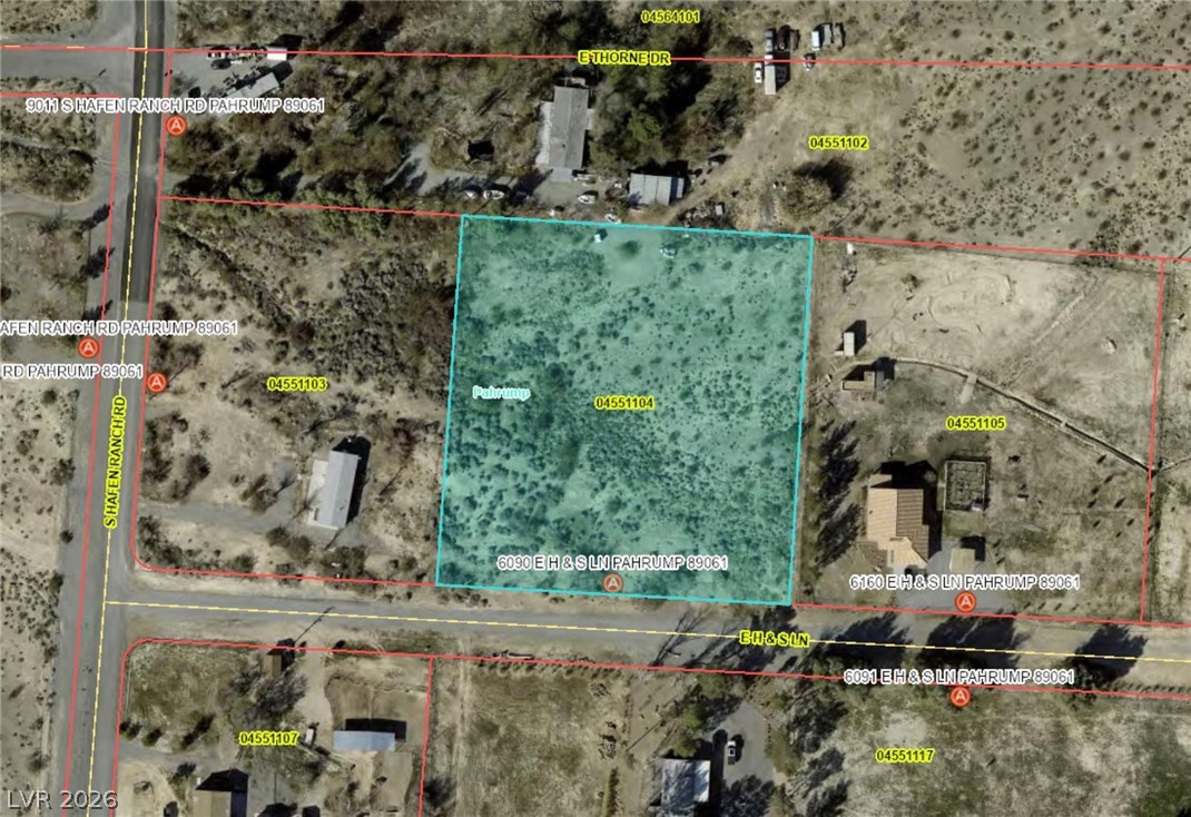 6090 East H S Lane Pahrump NV 89061