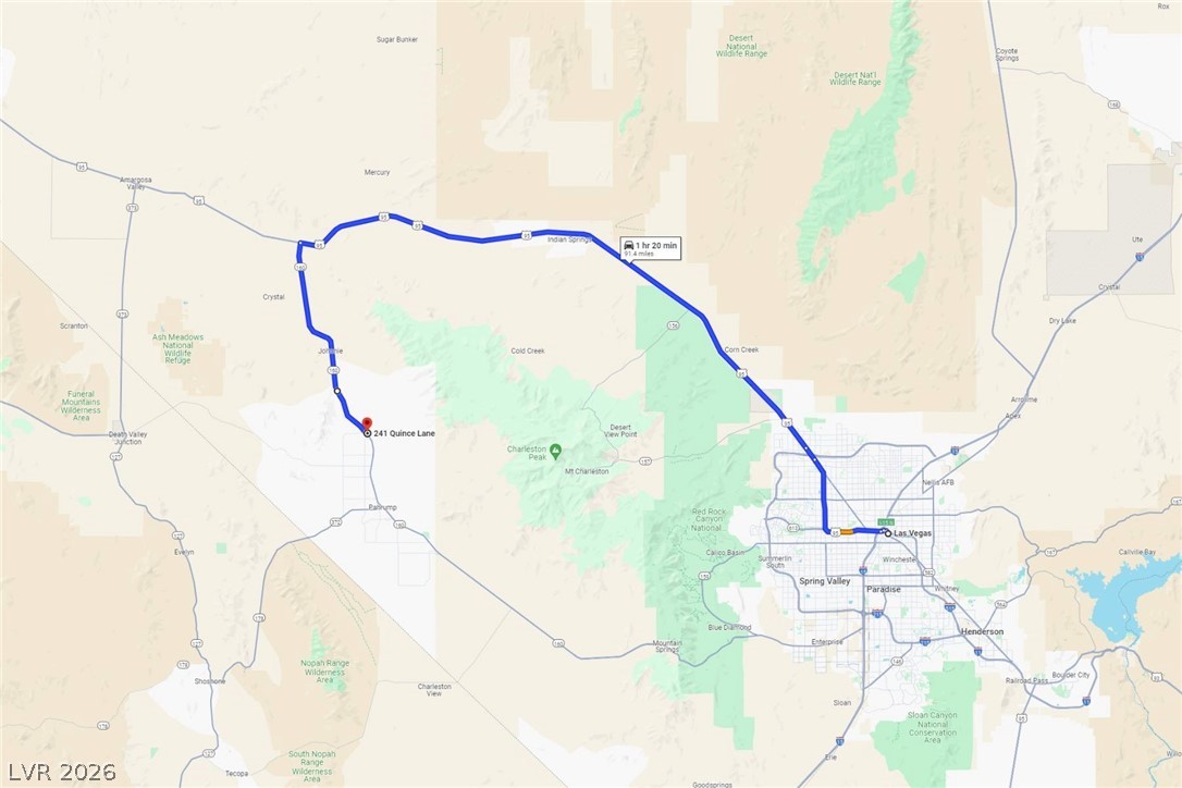 241 East Quince Lane Pahrump NV 89060