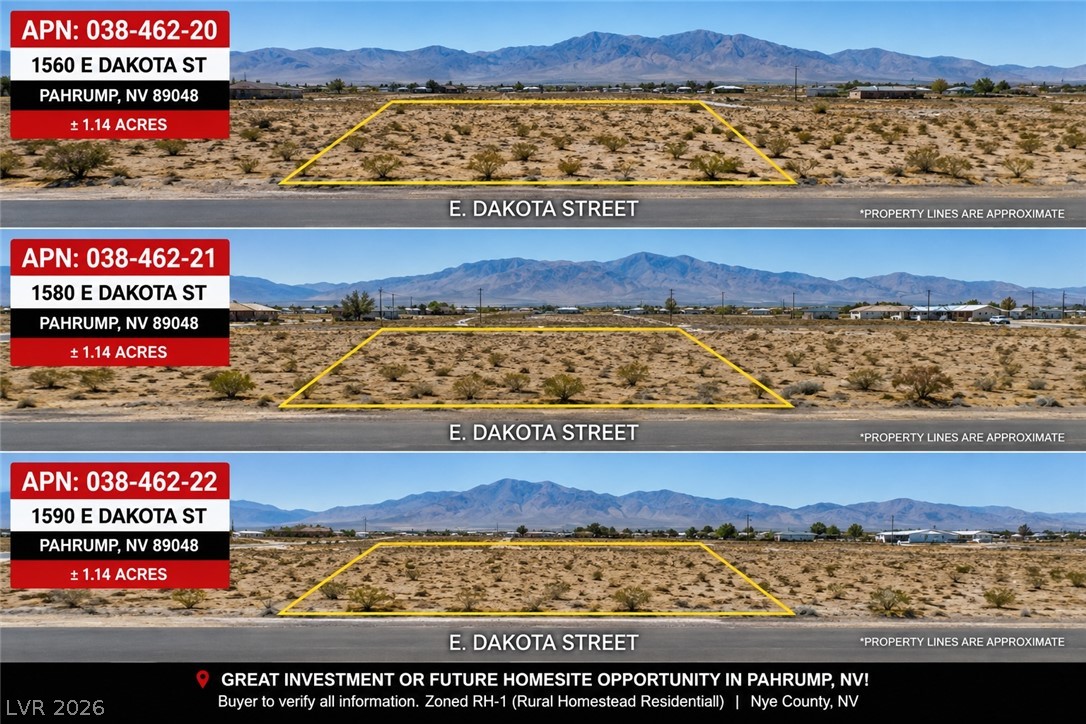 1560 East Dakota Street Pahrump NV 89048