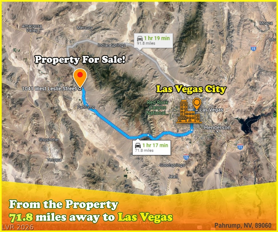 1041 West Leslie Street Pahrump NV 89060