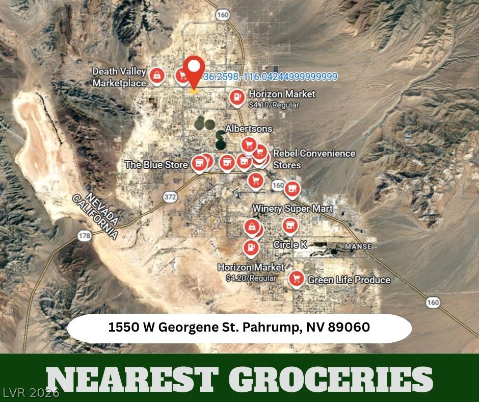 1550 Georgene Street Pahrump NV 89060