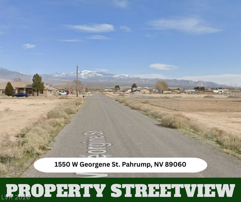 1550 Georgene Street Pahrump NV 89060