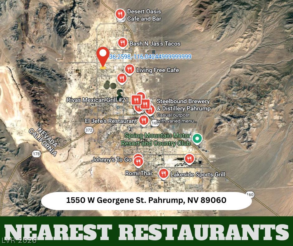 1550 Georgene Street Pahrump NV 89060