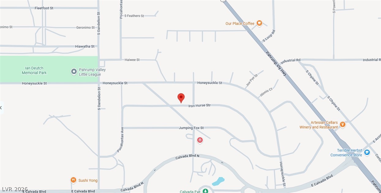 2040 East Ironhorse Street Pahrump NV 89048