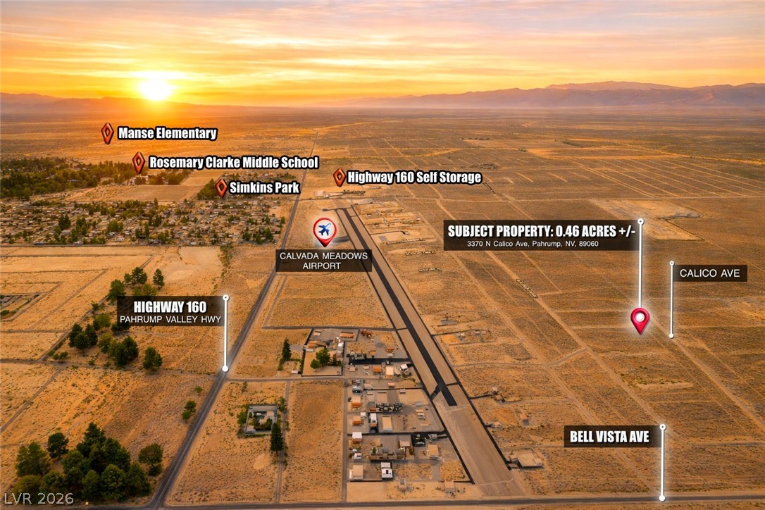 3370 North Calico Avenue Pahrump NV 89060
