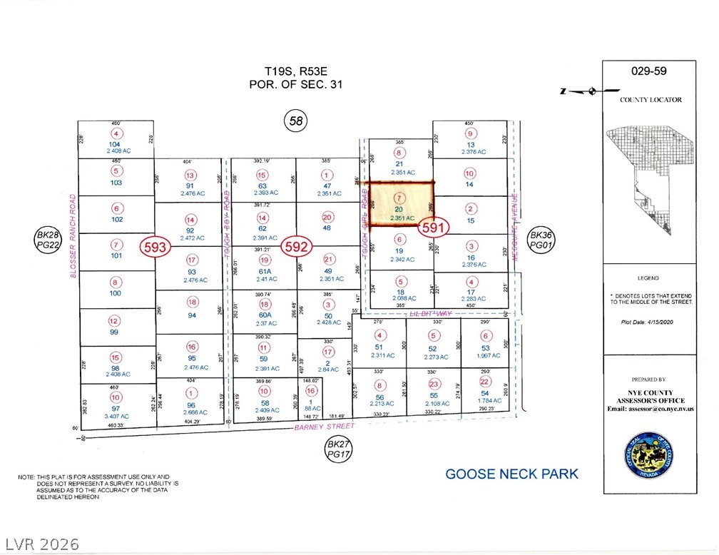 2731 Tough Girl Road Pahrump NV 89060