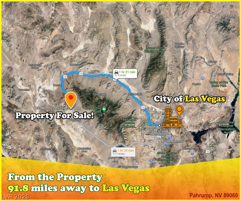 6021 North Linda Street Pahrump NV 89060