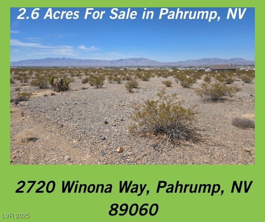 2720 East Winona Way Pahrump NV 89060