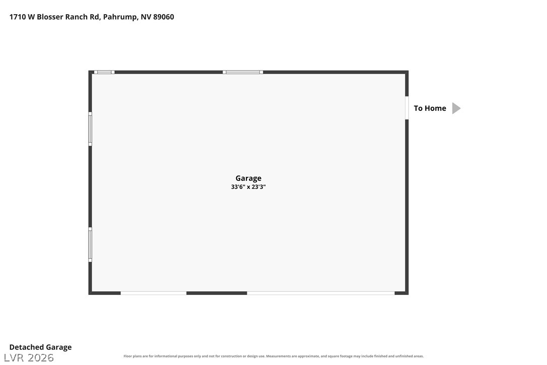 1710 West Blosser Ranch Road Pahrump NV 89060