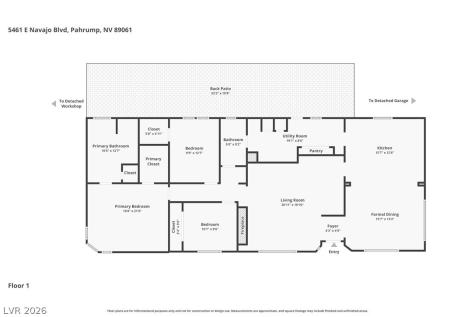 5461 Navajo Boulevard Pahrump NV 89061