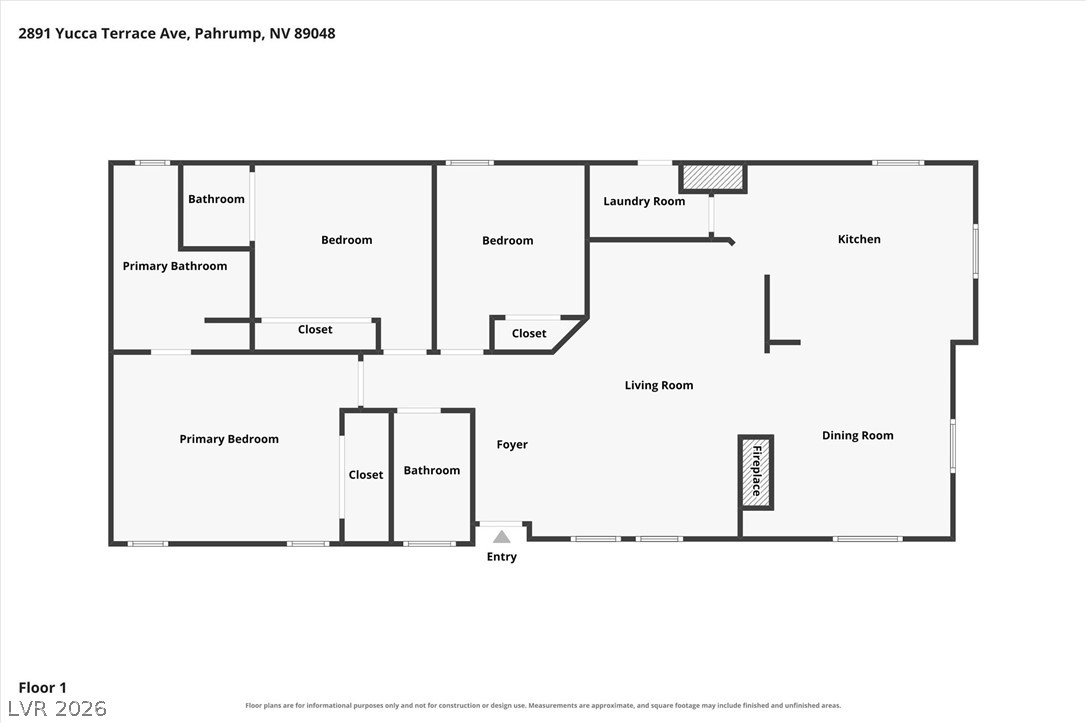 2891 Yucca Terrace Avenue Pahrump NV 89048