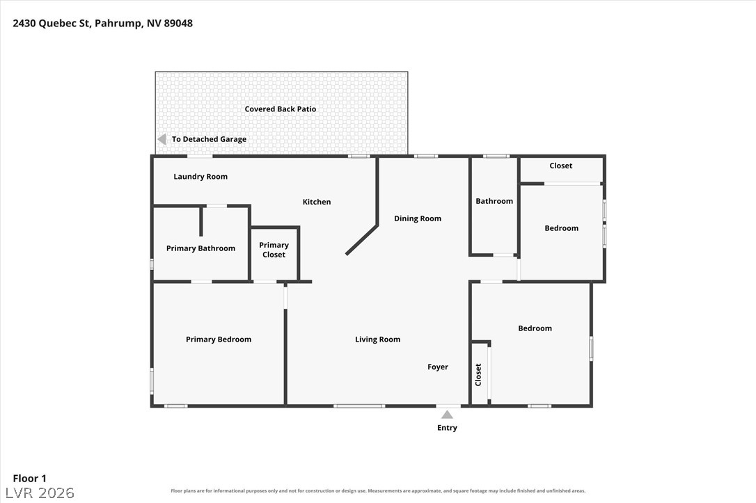 2430 Quebec Street Pahrump NV 89048