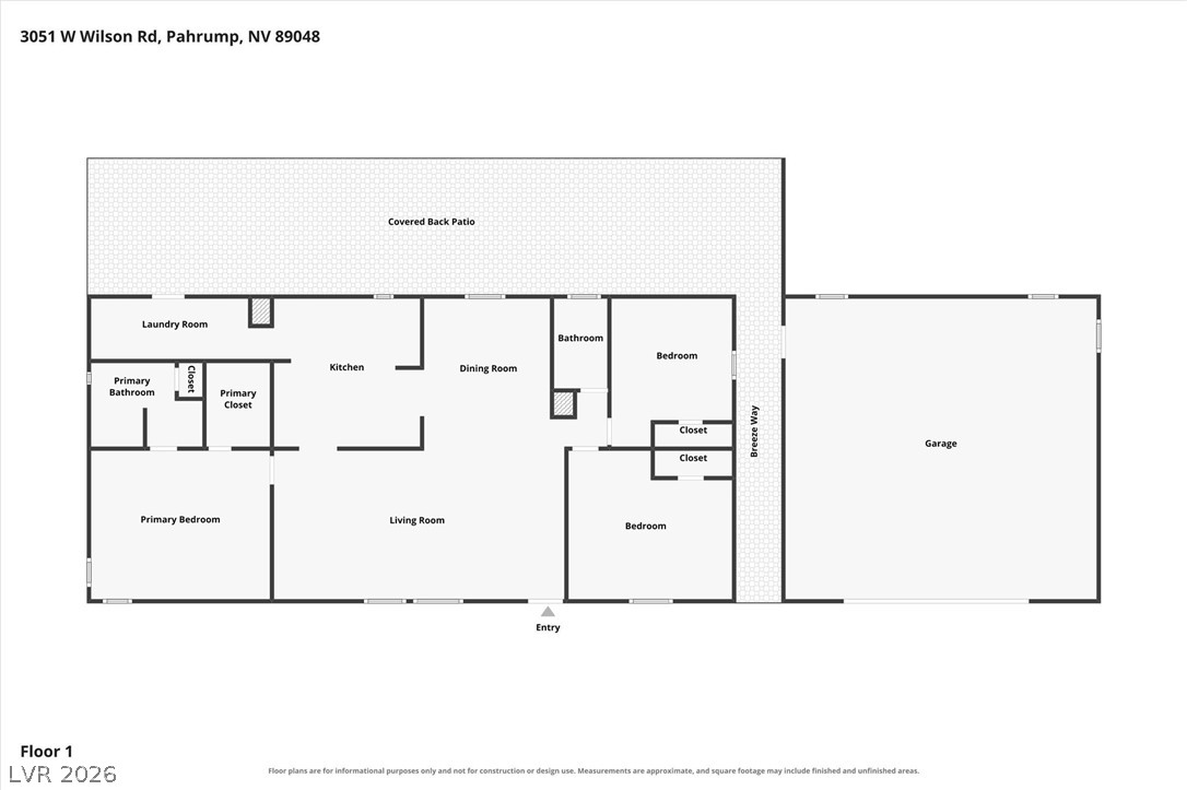 3051 West Wilson Road Pahrump NV 89048