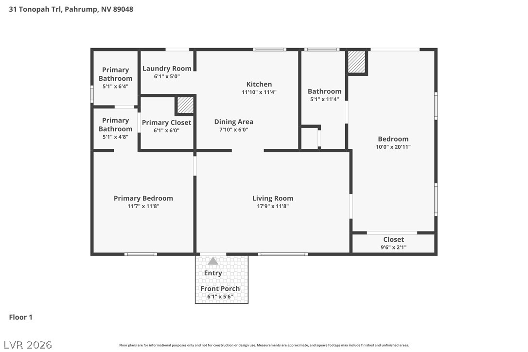 31 Tonopah Trail Pahrump NV 89048