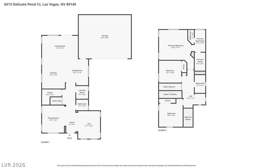 6513 Delicate Petal Court Las Vegas NV 89149