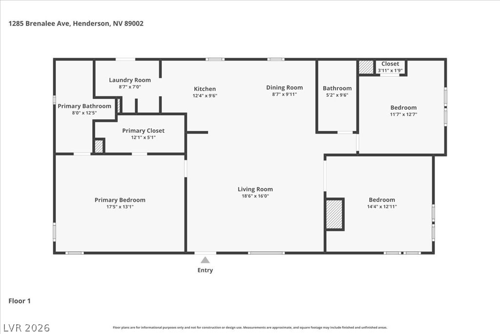 1285 Brenalee Avenue Henderson NV 89002
