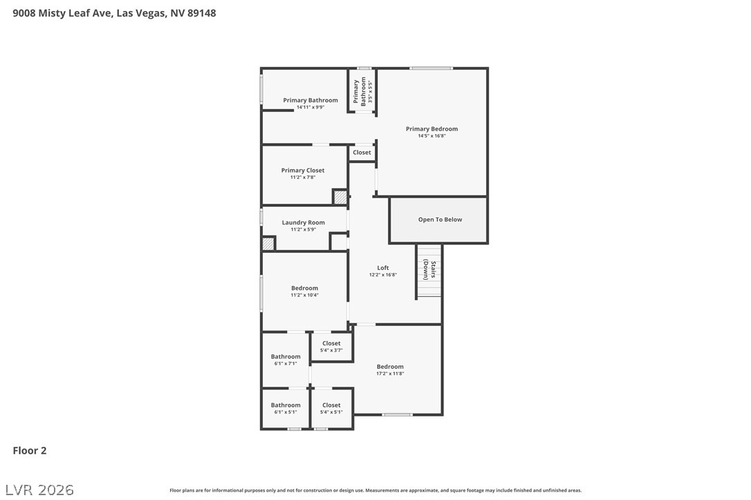 9008 Misty Leaf Avenue Las Vegas NV 89148