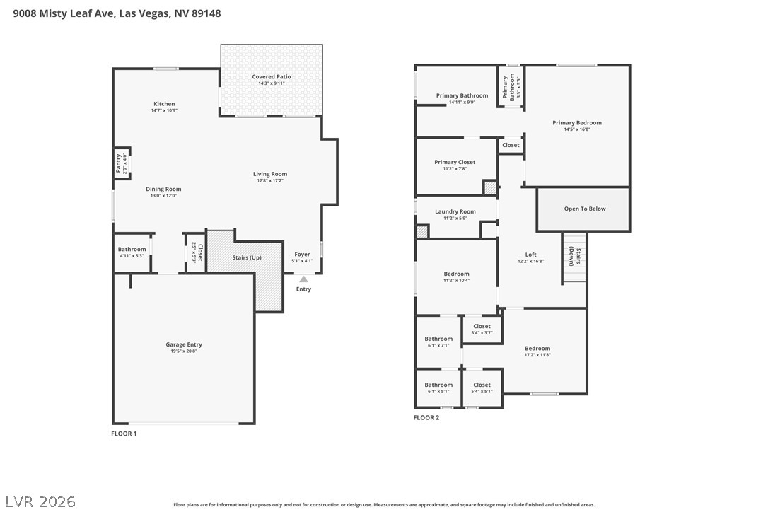 9008 Misty Leaf Avenue Las Vegas NV 89148