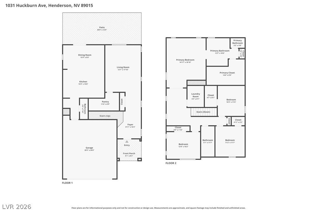 1031 Huckburn Avenue Henderson NV 89015