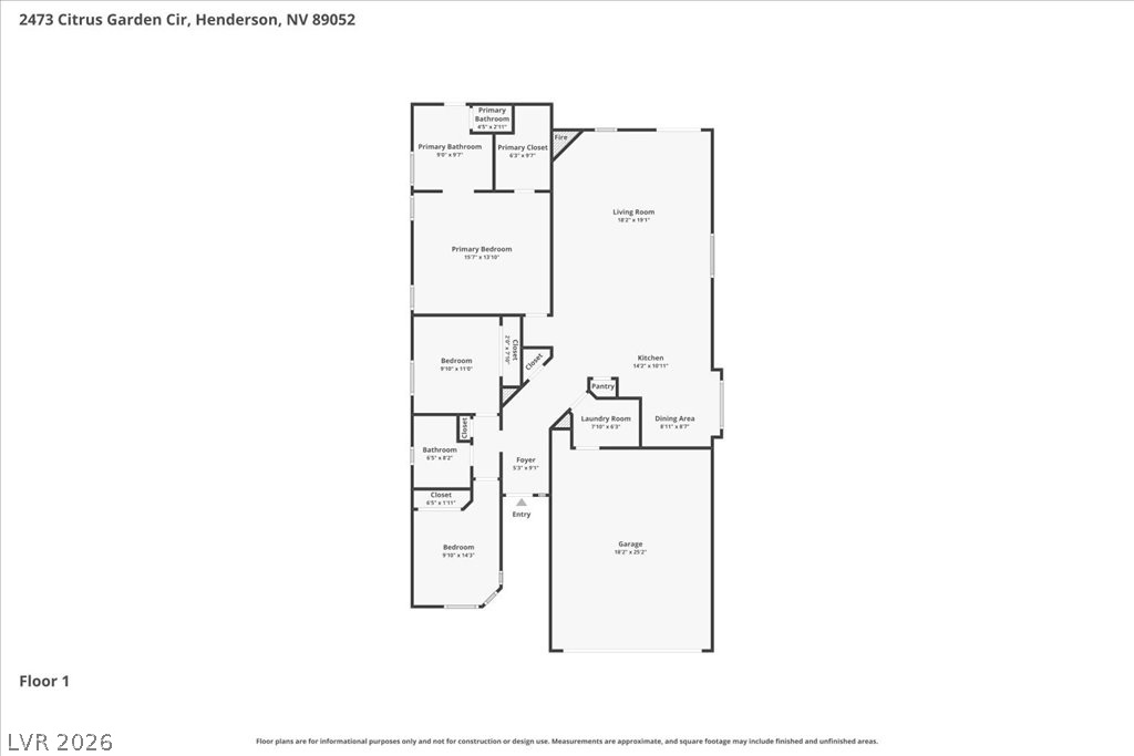 2473 Citrus Garden Circle Henderson NV 89052