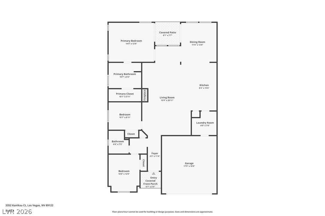 3352 Kaniksu Court Las Vegas NV 89122