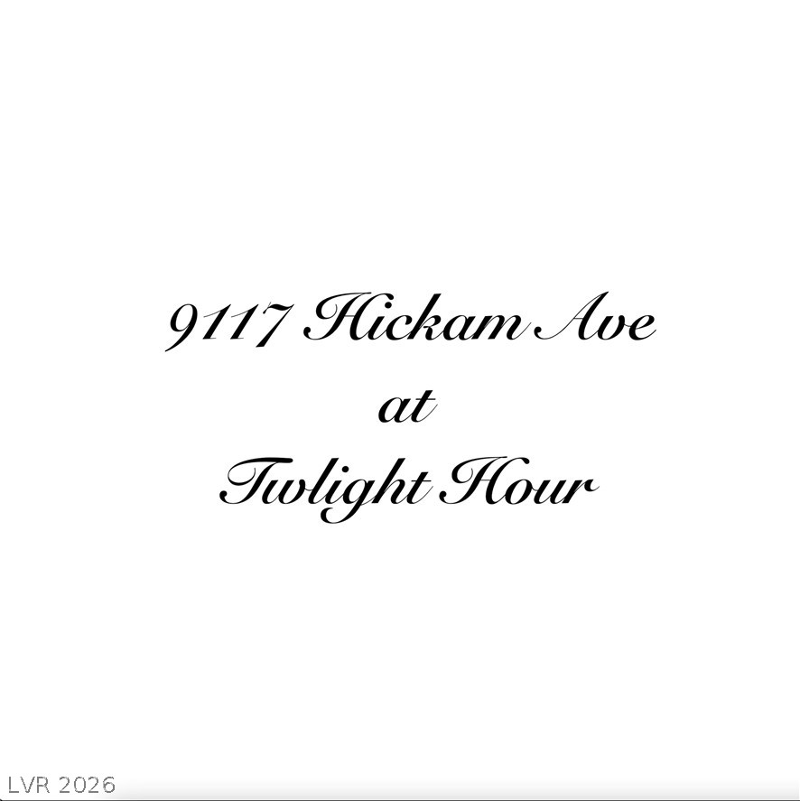 9117 Hickam Avenue Las Vegas NV 89129