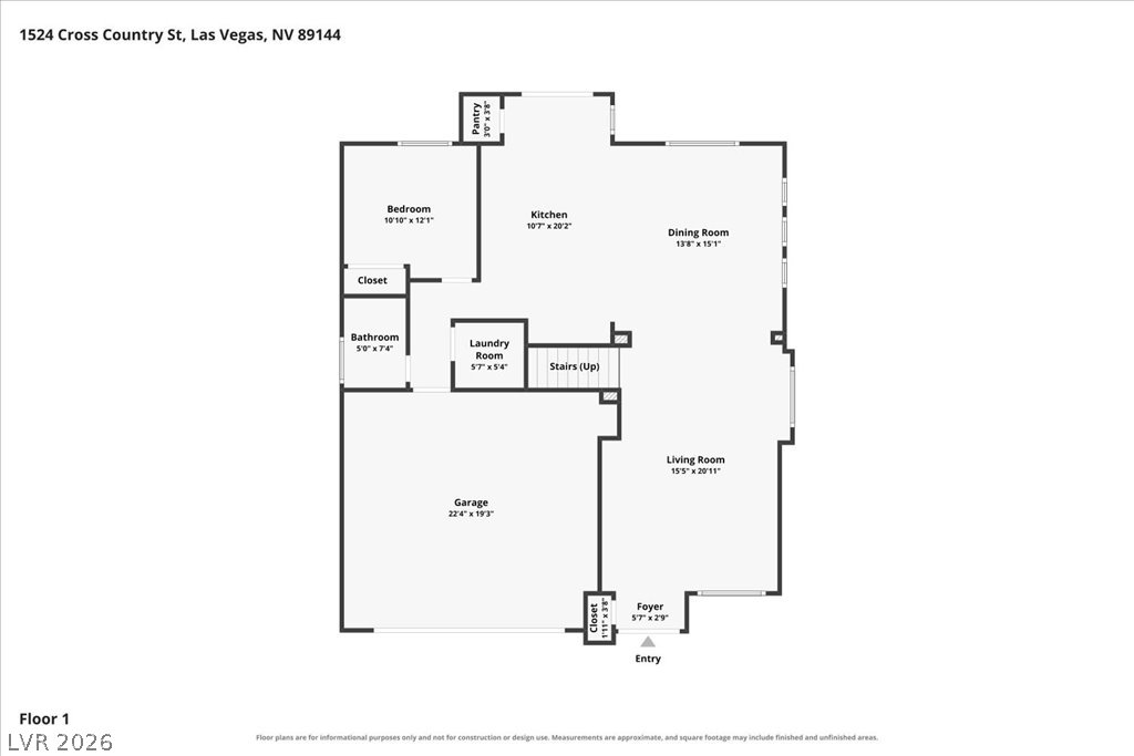 1524 Cross Country Street Las Vegas NV 89144