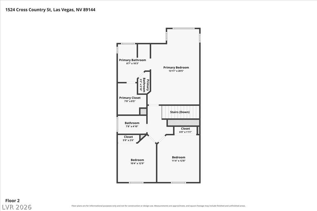 1524 Cross Country Street Las Vegas NV 89144