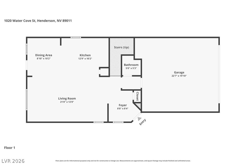 1020 Water Cove Street Henderson NV 89011