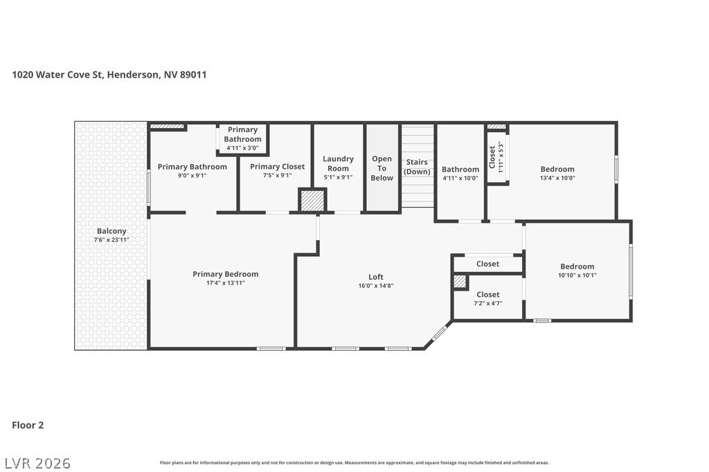 1020 Water Cove Street Henderson NV 89011