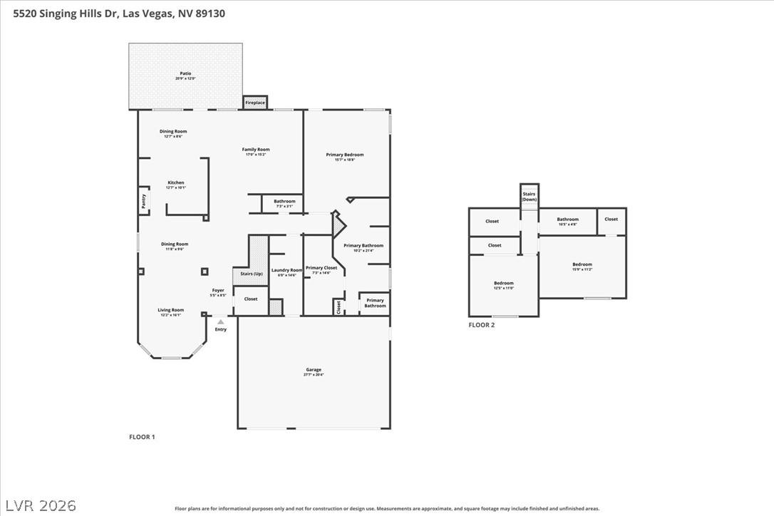 5520 Singing Hills Drive Las Vegas NV 89130