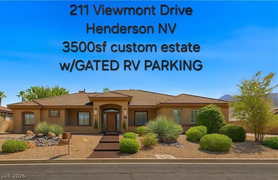 211 Viewmont Drive Henderson NV 89015