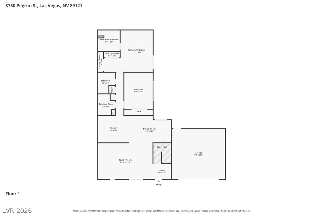 3750 Pilgrim Street Las Vegas NV 89121