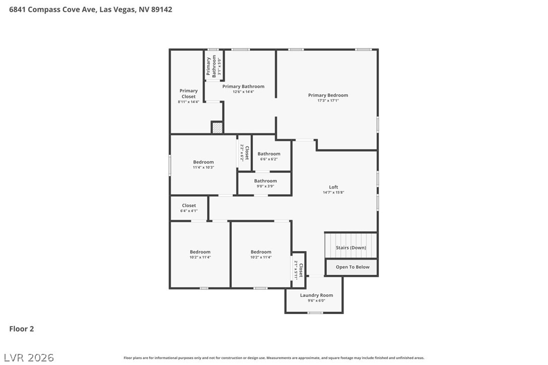 6841 Compass Cove Avenue Las Vegas NV 89142