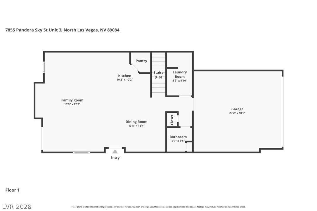 7855 Pandora Sky Street 3 North Las Vegas NV 89084