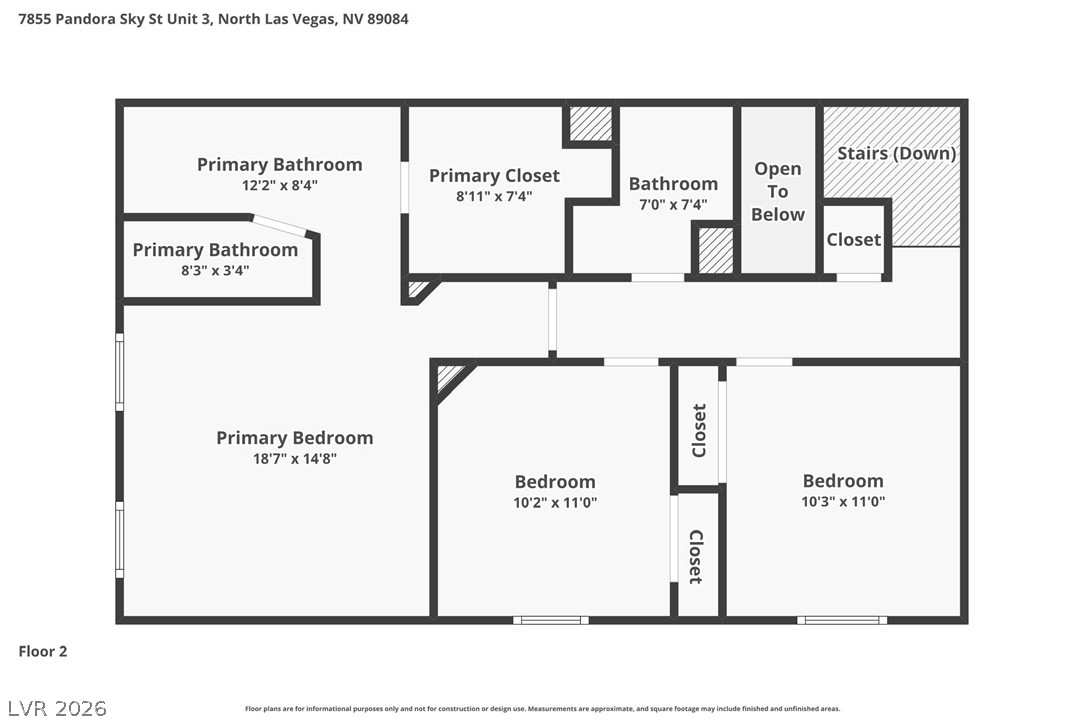 7855 Pandora Sky Street 3 North Las Vegas NV 89084