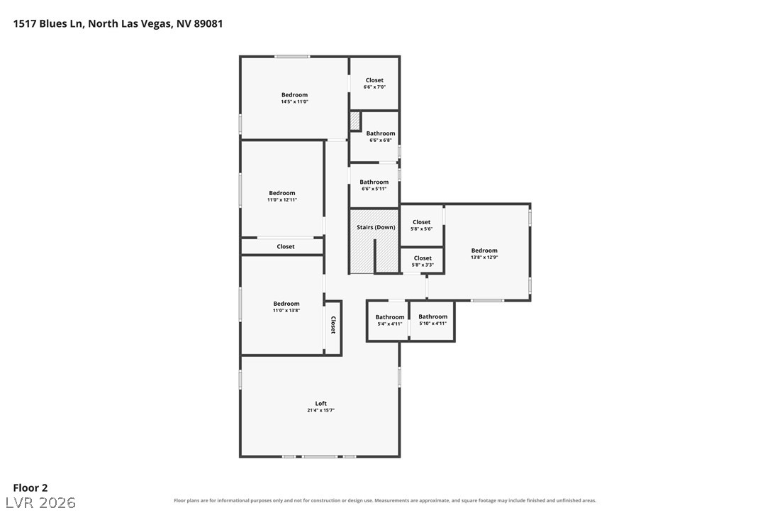 1517 Blues Lane North Las Vegas NV 89081