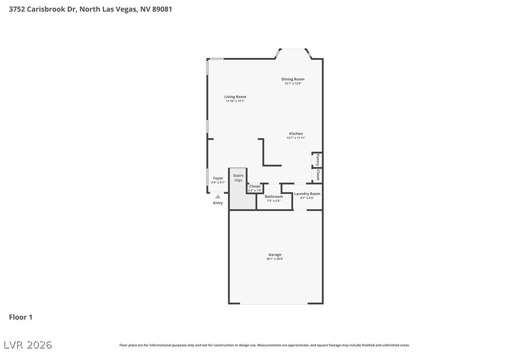 3752 Carisbrook Drive North Las Vegas NV 89081
