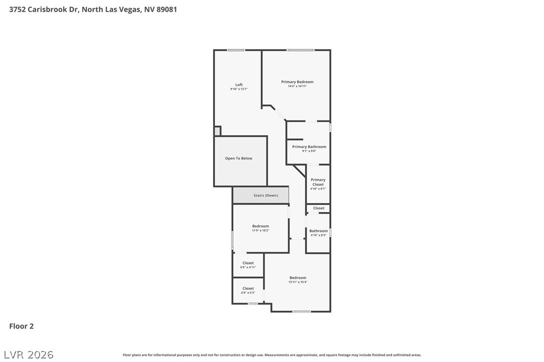 3752 Carisbrook Drive North Las Vegas NV 89081