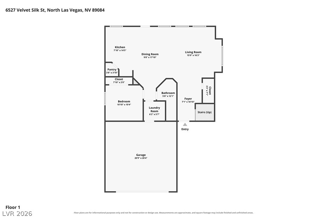 6527 Velvet Silk Street North Las Vegas NV 89084
