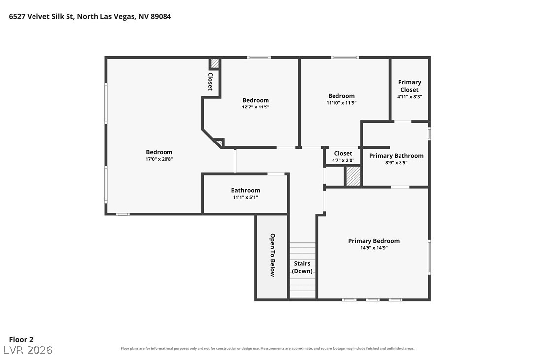 6527 Velvet Silk Street North Las Vegas NV 89084