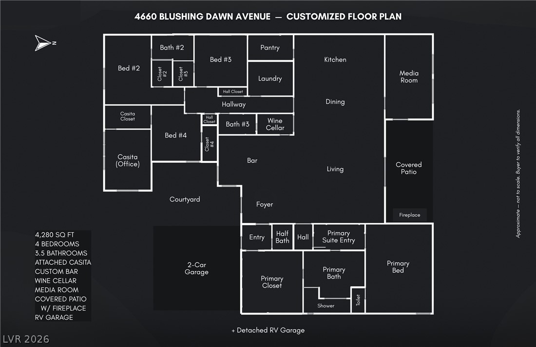 4660 Blushing Dawn Avenue Las Vegas NV 89118