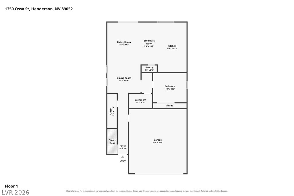 1350 Ossa Street Henderson NV 89052