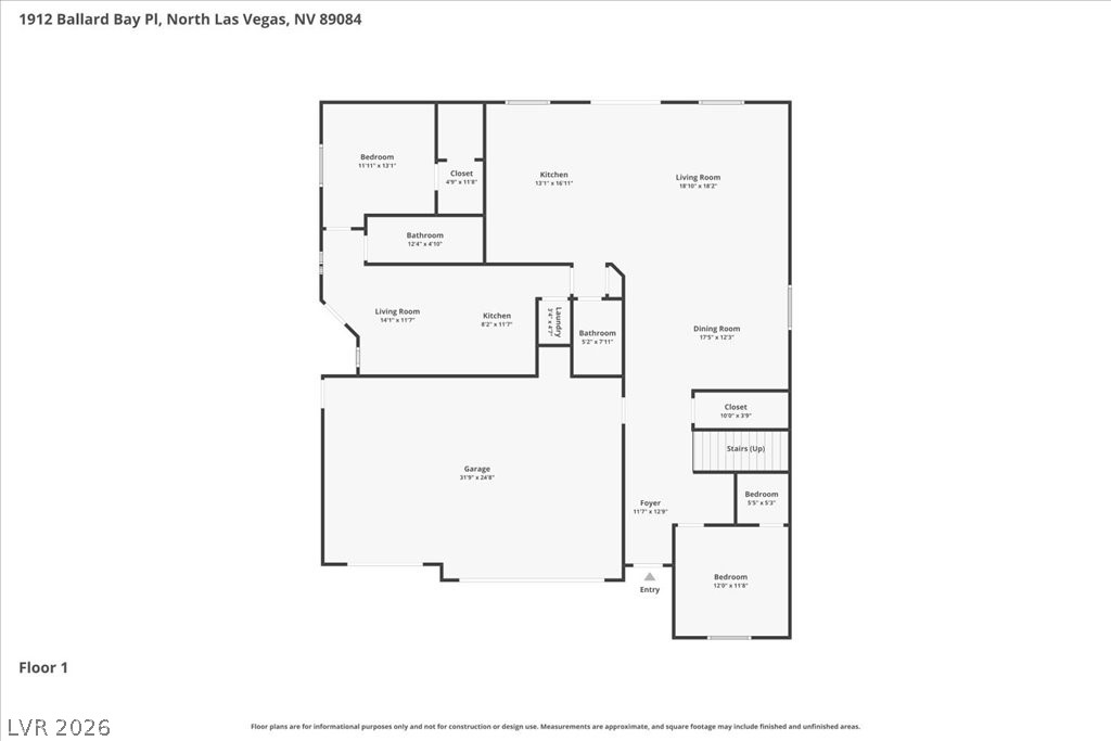 1912 Ballard Bay Place North Las Vegas NV 89084