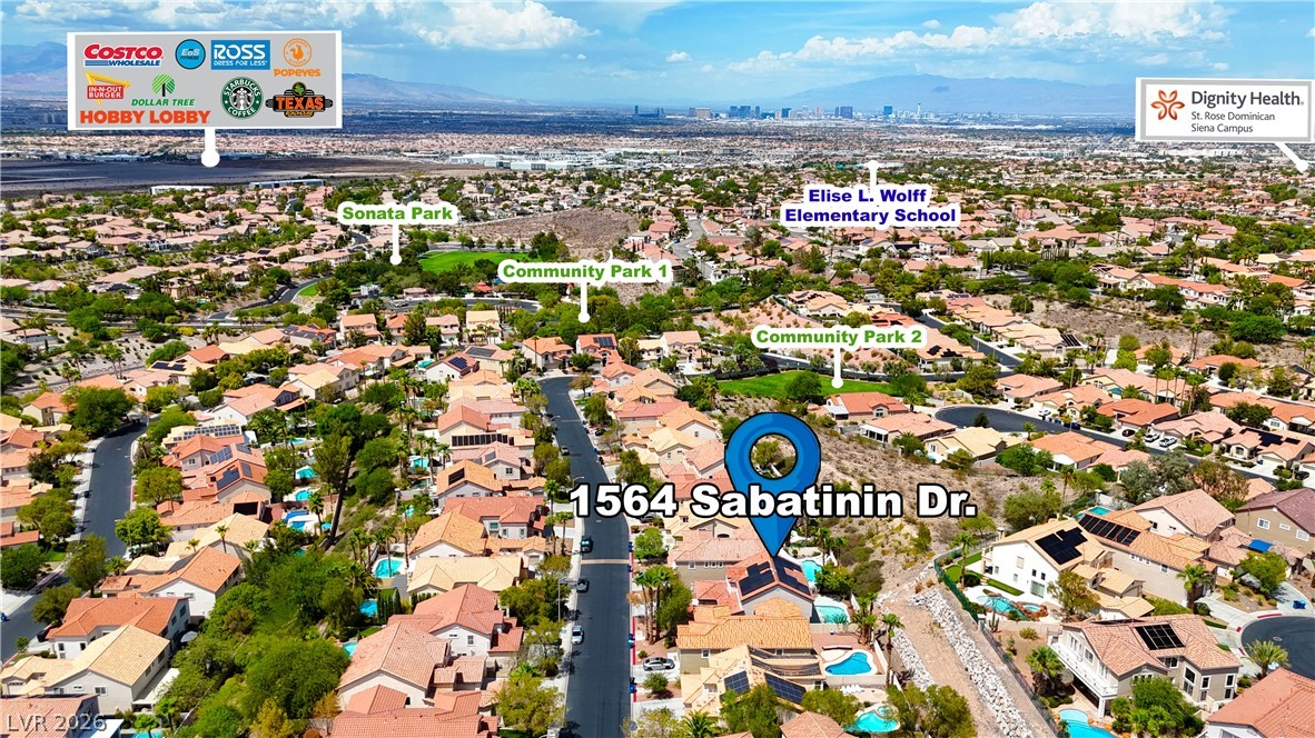 1564 Sabatini Drive Henderson NV 89052